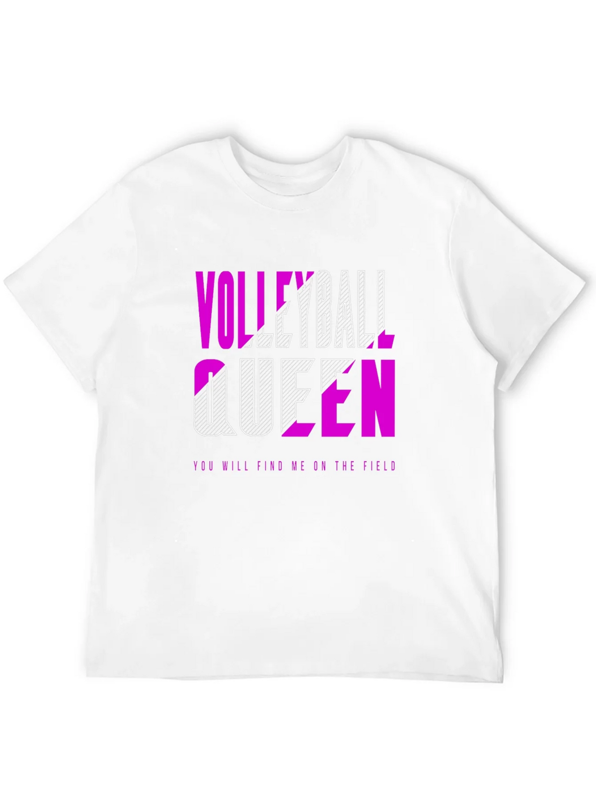 Volleyball Queen Graphic Tee - Play Hard Rule the Court! product image 10