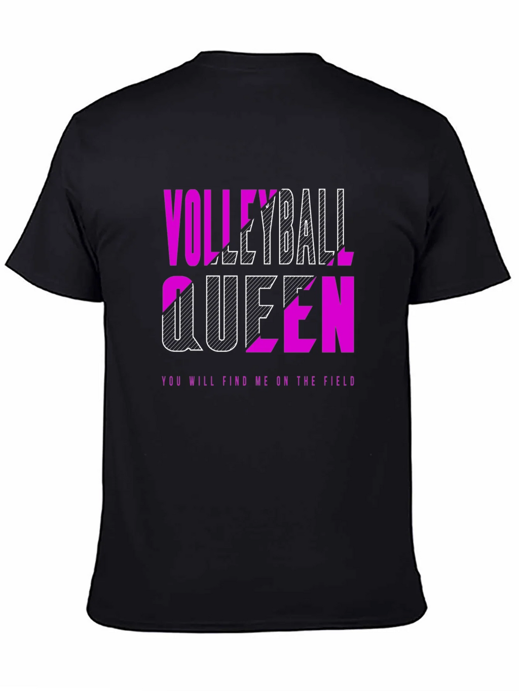 Volleyball Queen Graphic Tee - Play Hard Rule the Court! product image 4