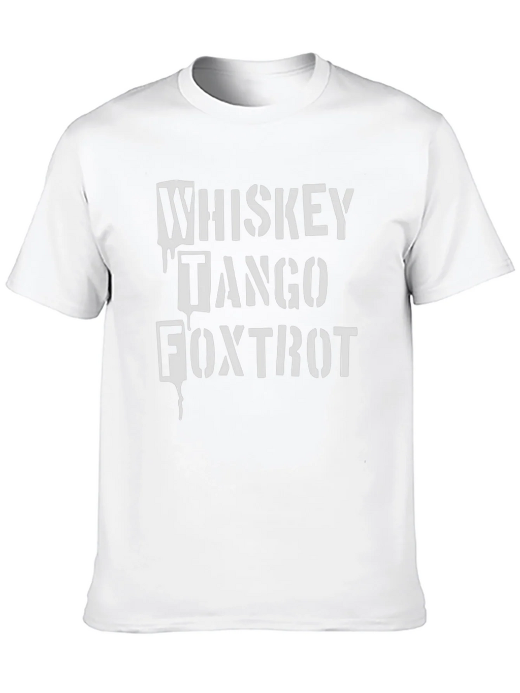 Whiskey Tango Foxtrot Black T-Shirt product image 9