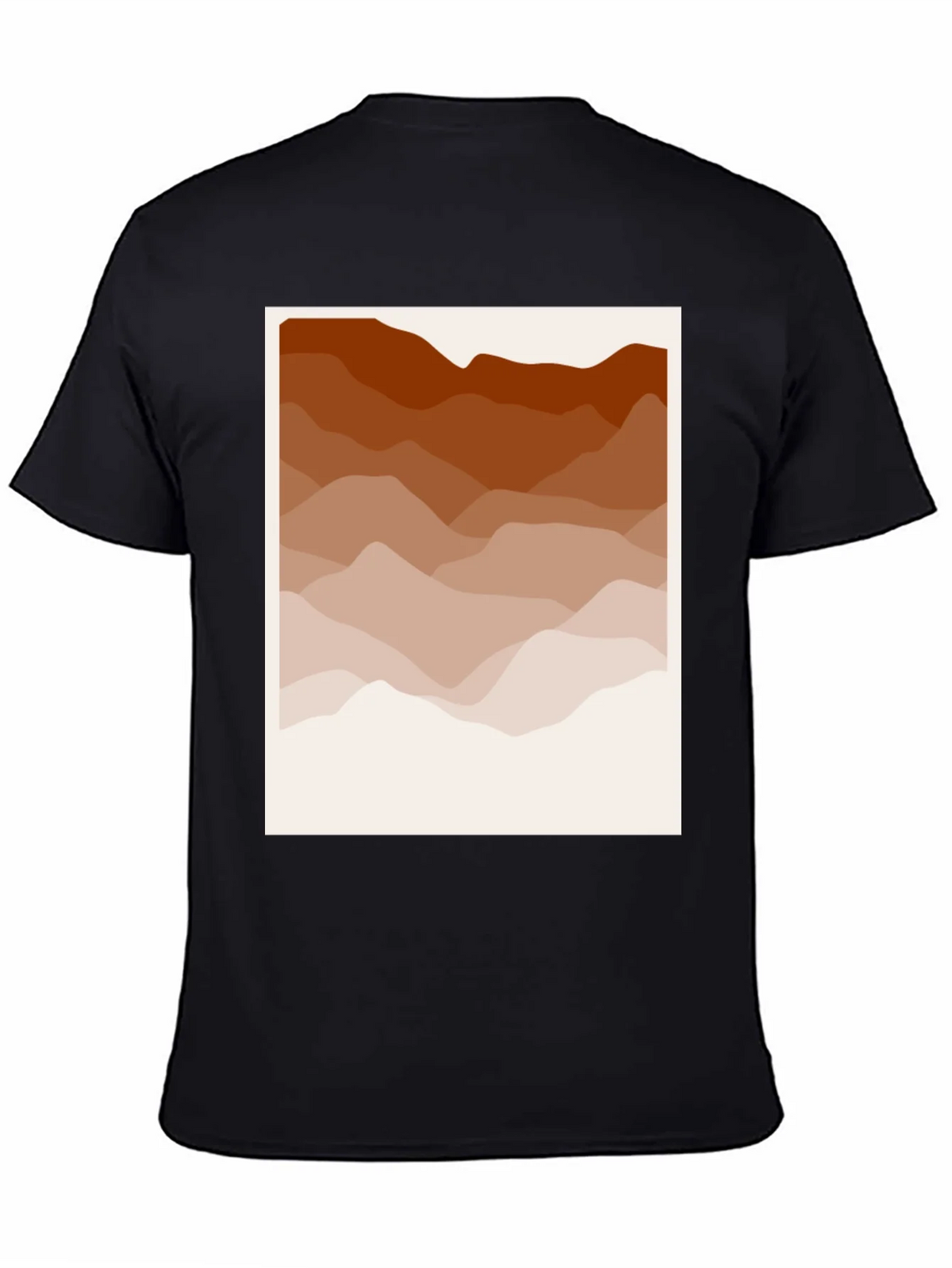 Abstract Mountain Range Graphic Tee product image 4