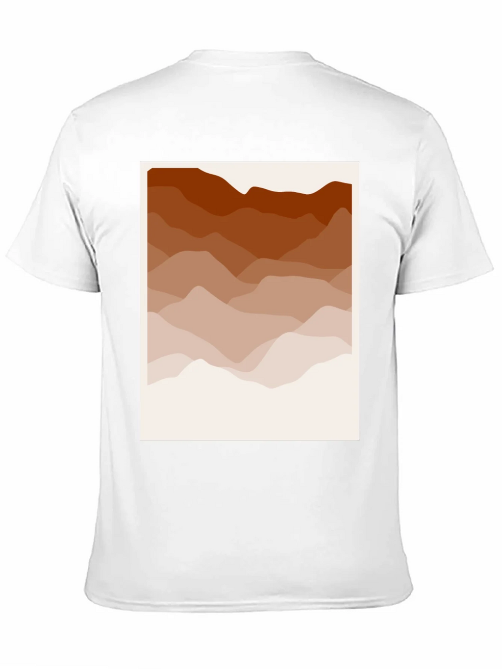 Abstract Mountain Range Graphic Tee product image 10