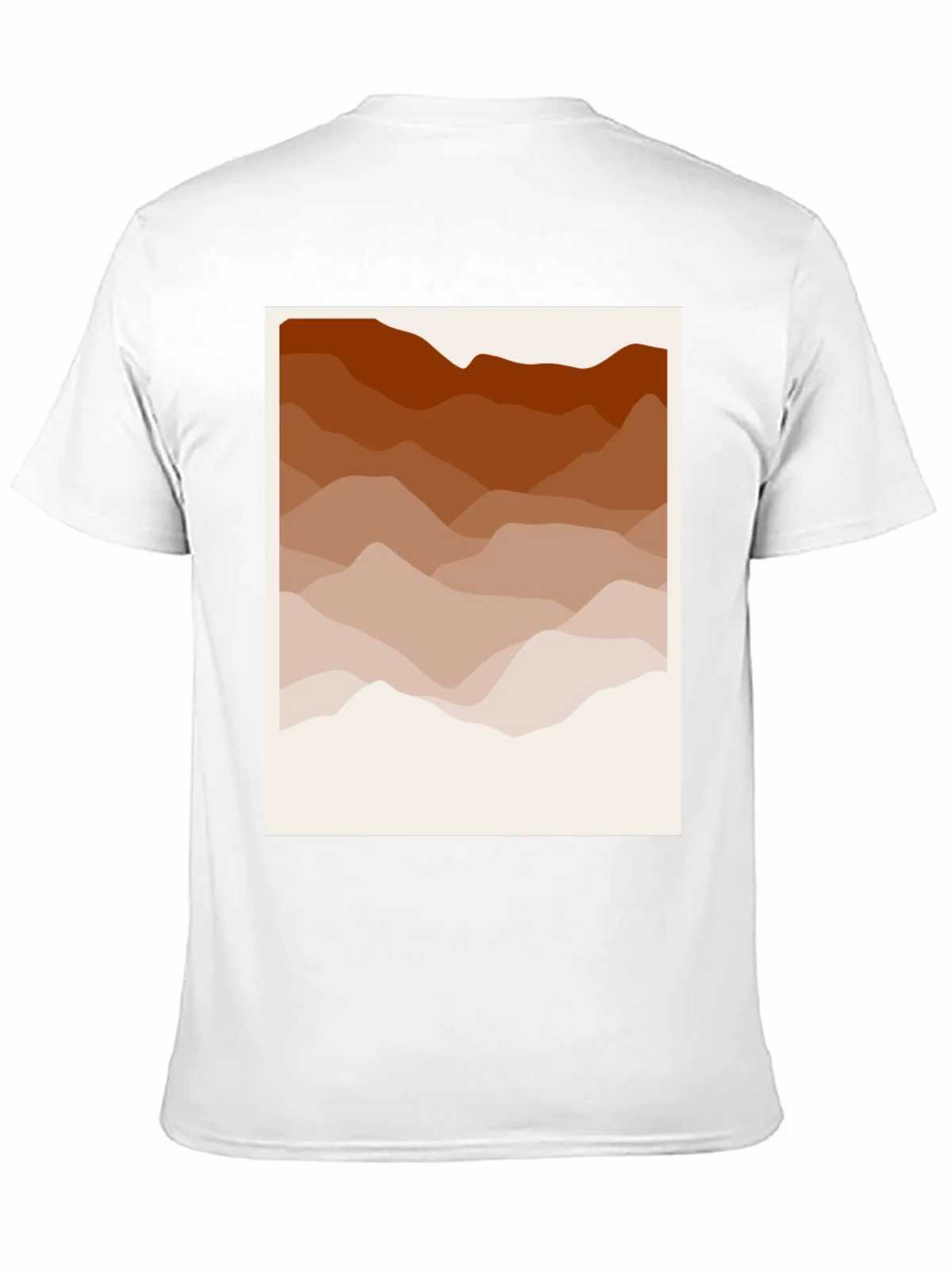 Abstract Mountain Range Graphic Tee product image 10