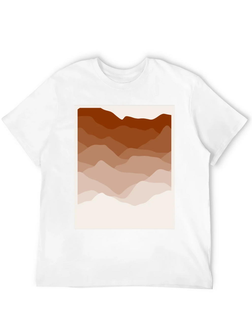 Abstract Mountain Range Graphic Tee product image 11