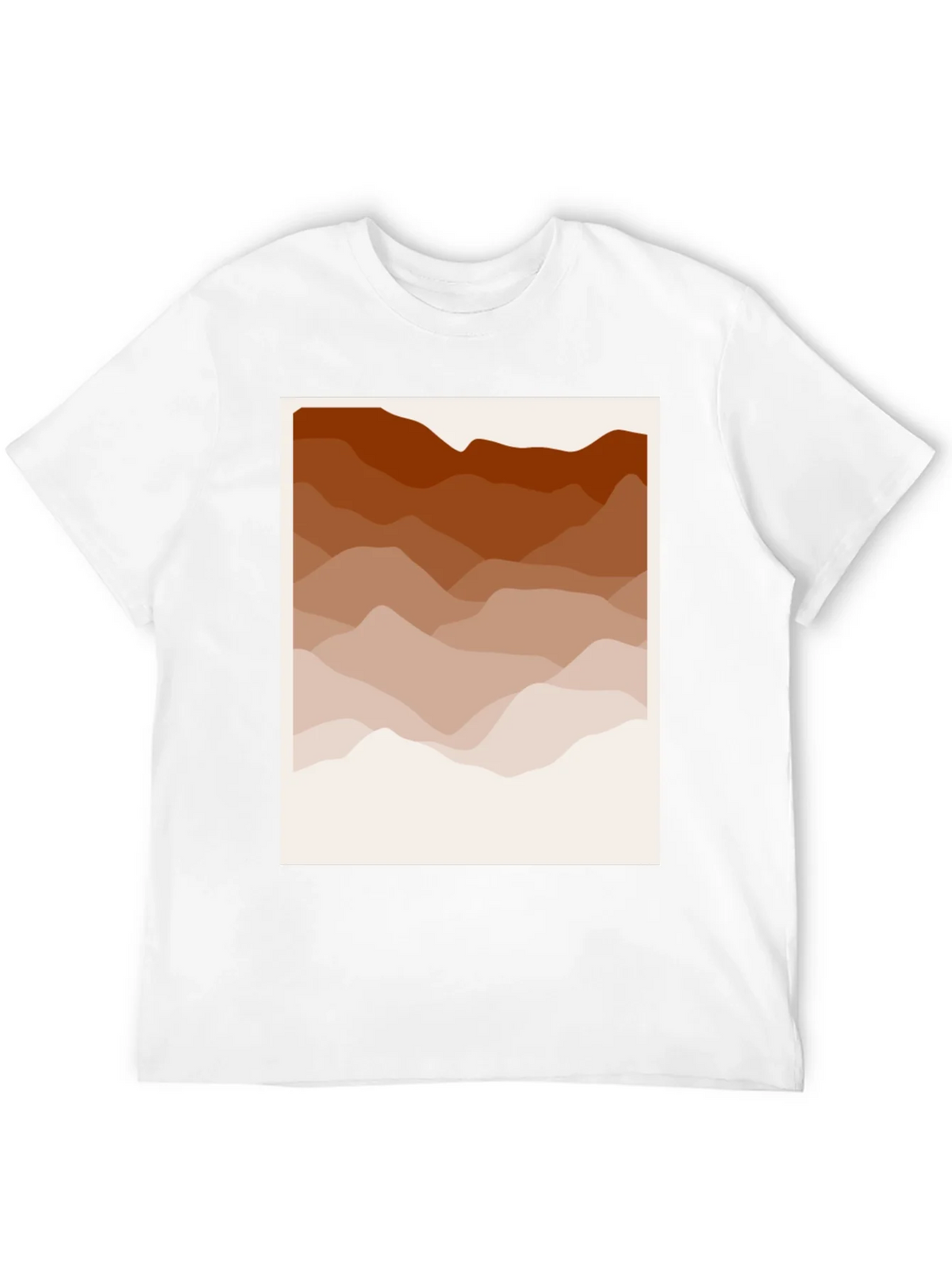 Abstract Mountain Range Graphic Tee product image 11