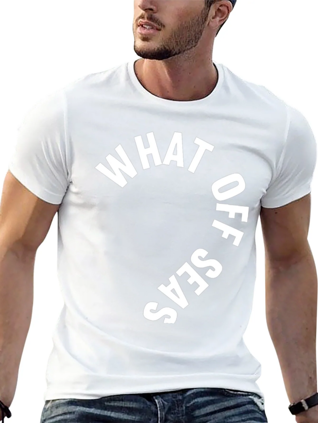 What Up Seas? Black Graphic Print T-Shirt product image 12