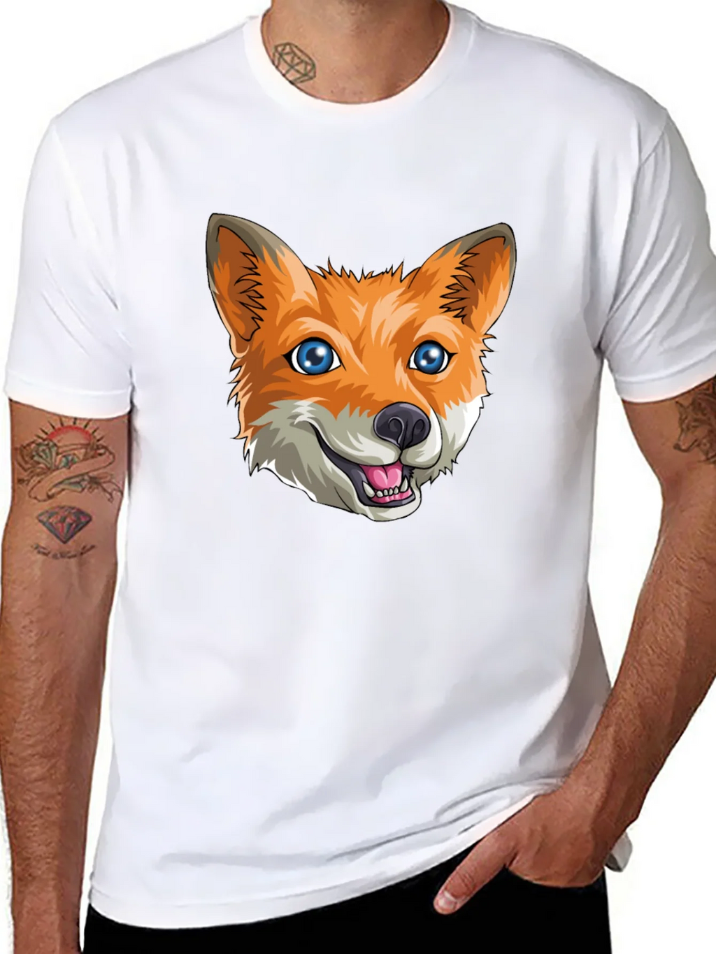 Fox Graphic T-Shirt - Fun Stylish Comfortable Tee product image 5