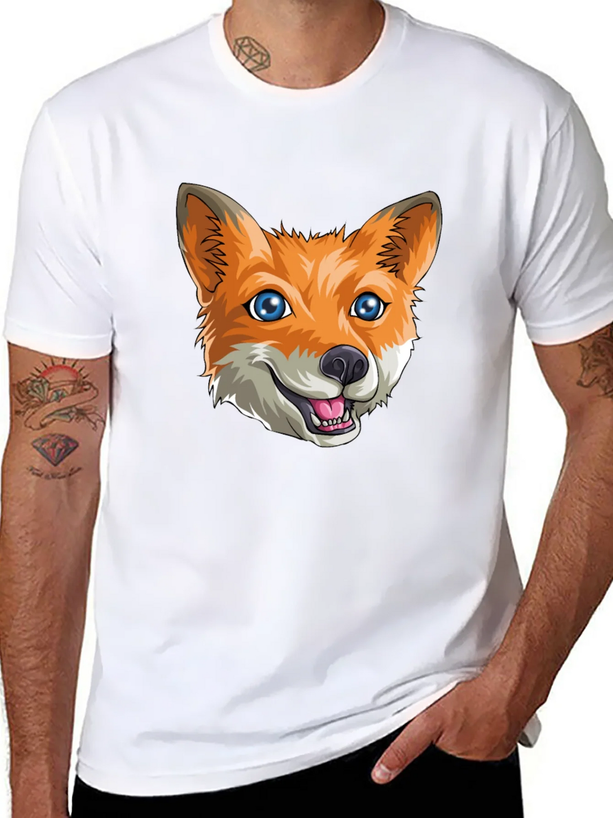Fox Graphic T-Shirt - Fun Stylish Comfortable Tee product image 5