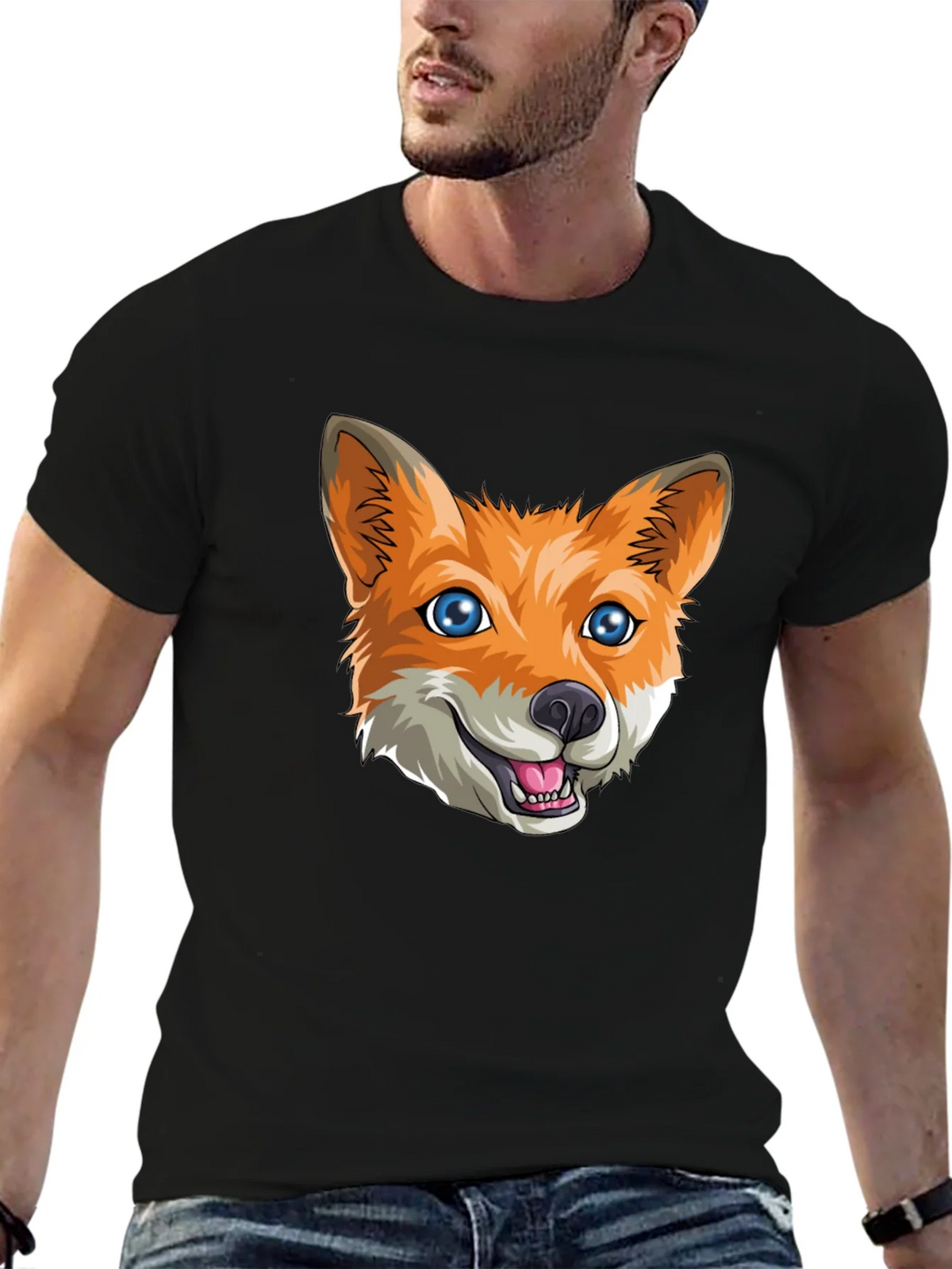 Fox Graphic T-Shirt - Fun Stylish Comfortable Tee product image 4