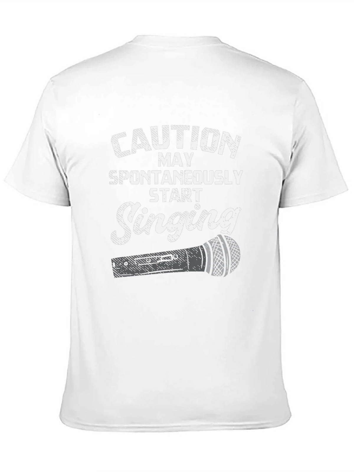 Caution May Spontaneously Start Singing T-Shirt product image 9