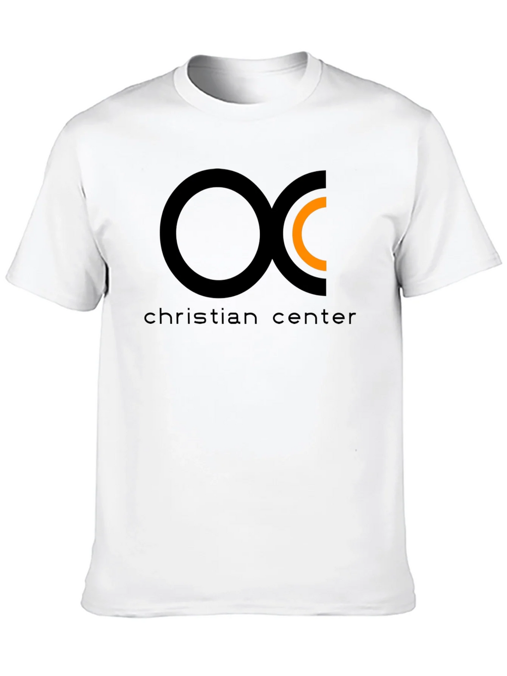 Christian Center Black Tee with Circle Logo product image 9