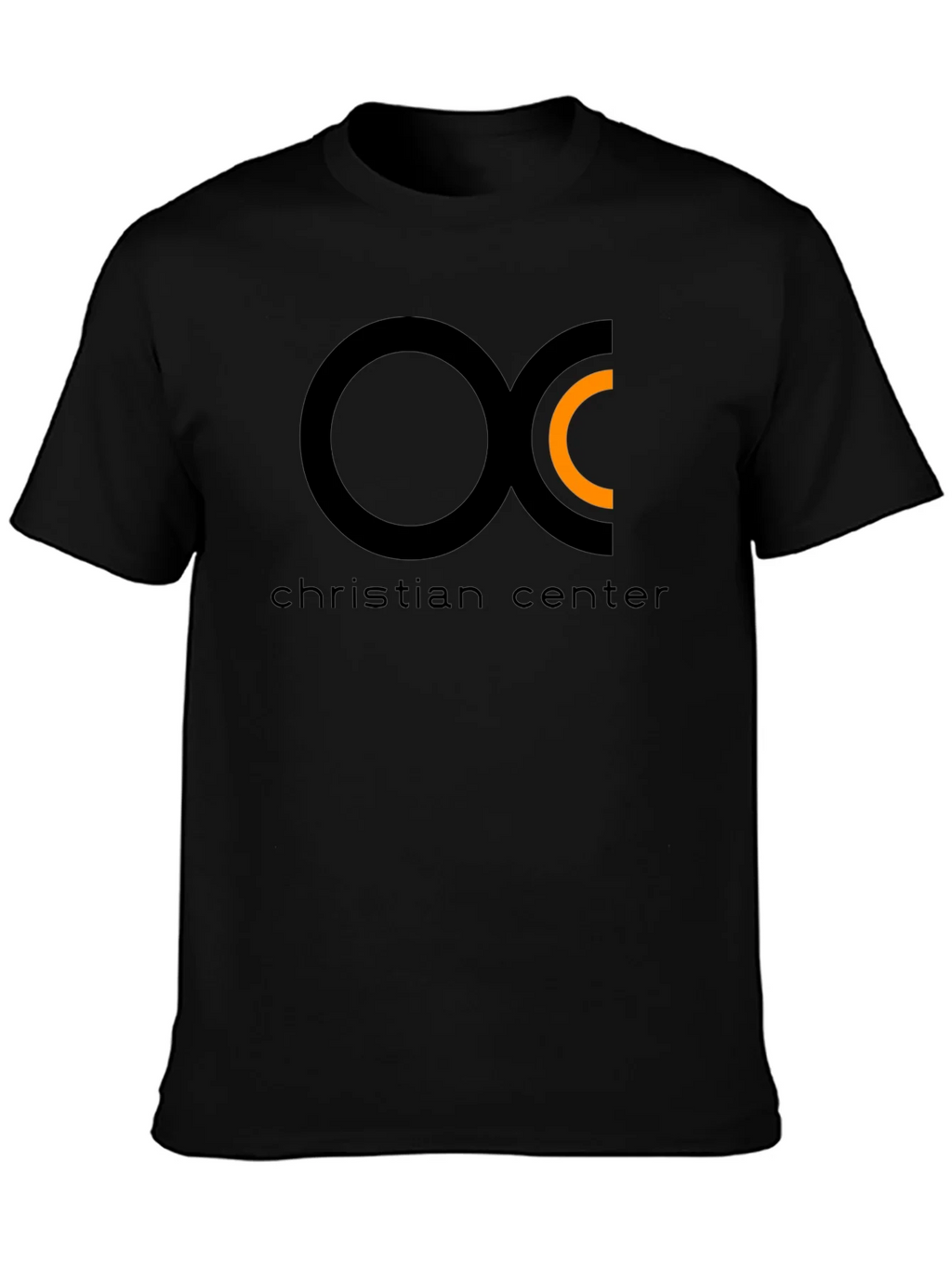Christian Center Black Tee with Circle Logo product image 3