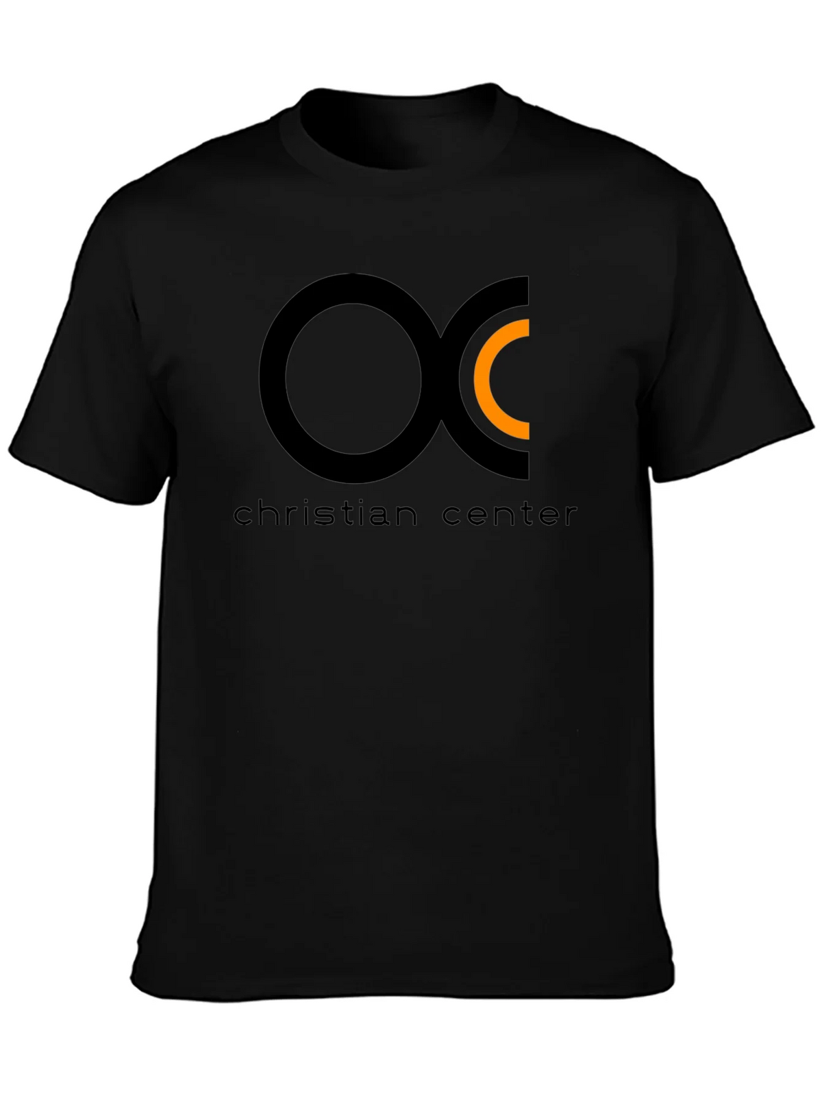 Christian Center Black Tee with Circle Logo product image 3
