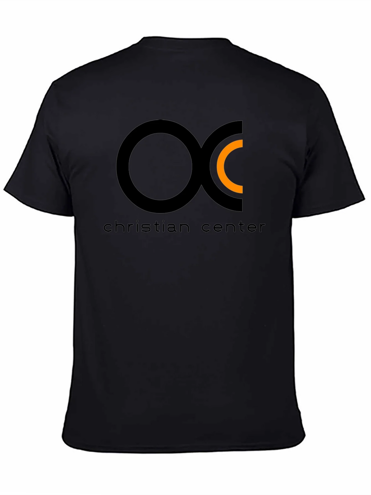 Christian Center Black Tee with Circle Logo product image 4