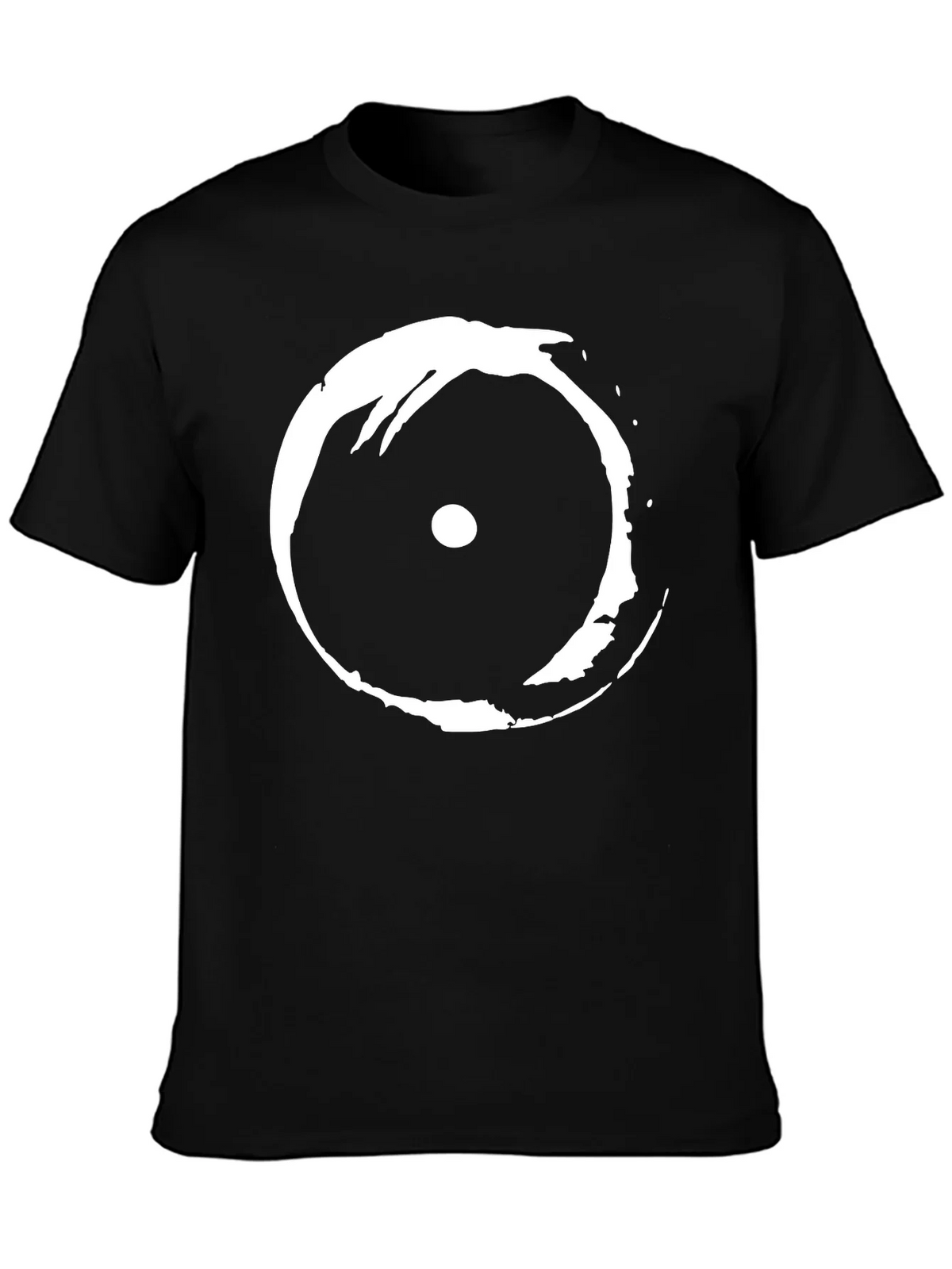Abstract Eye Graphic Black T-Shirt product image 3