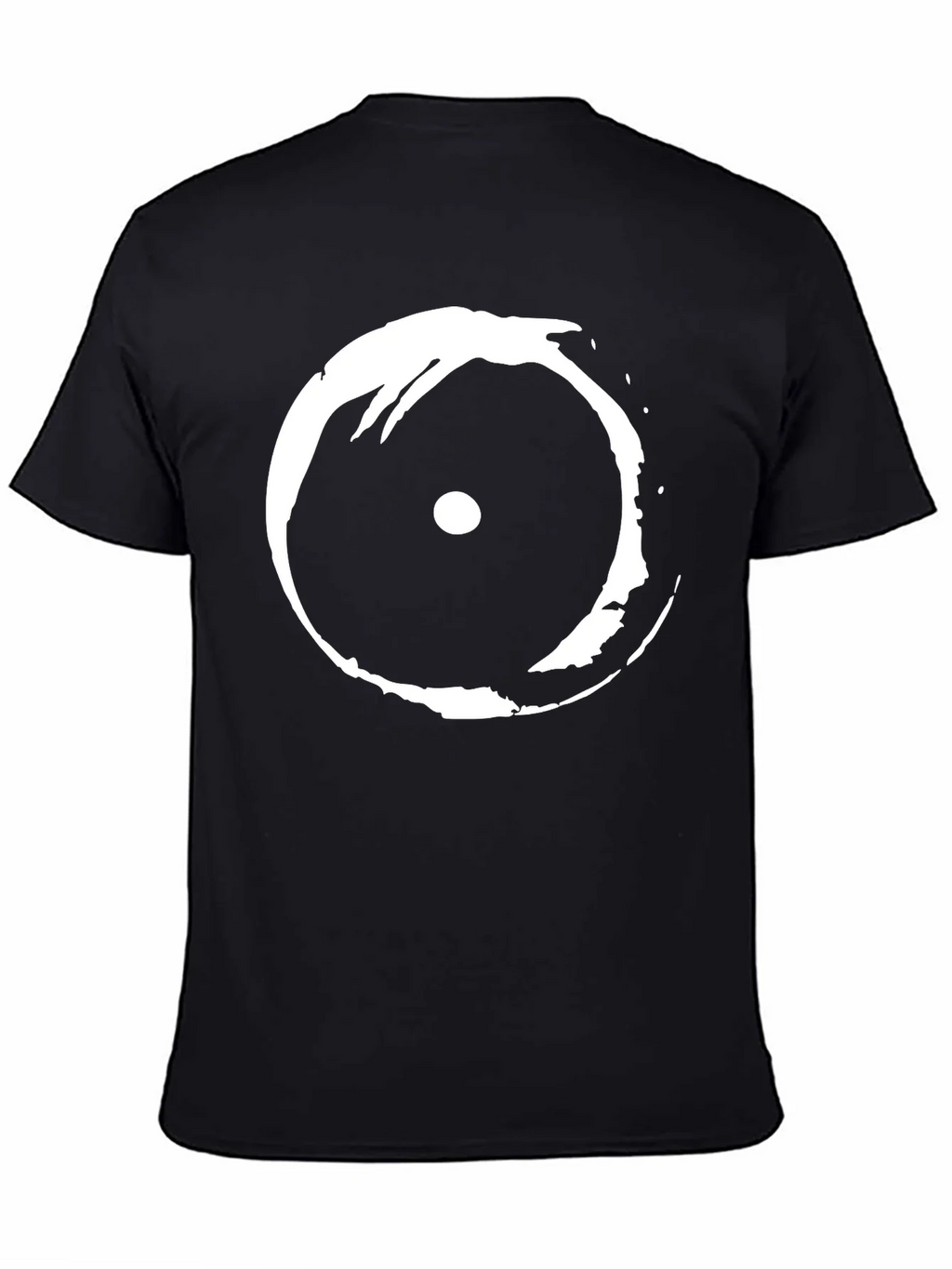 Abstract Eye Graphic Black T-Shirt product image 4