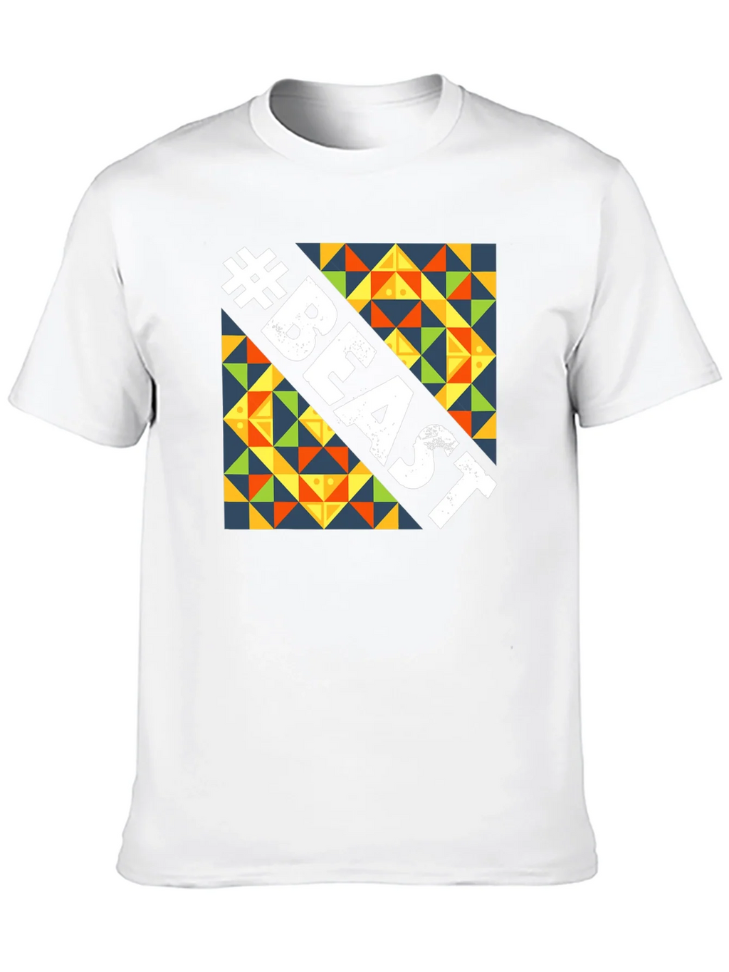 Beast Graphic Tee - Bold Geometric Design product image 9