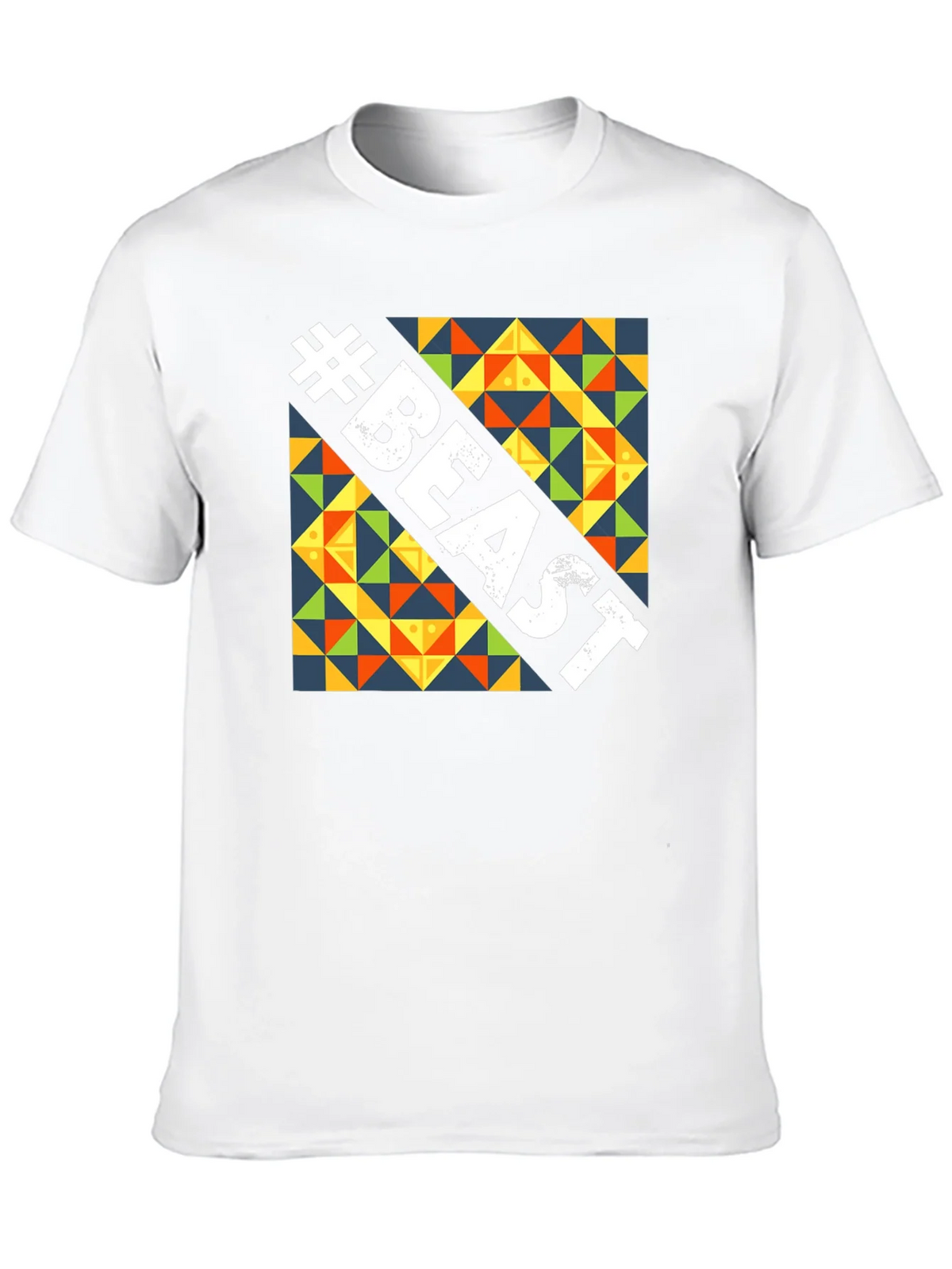 Beast Graphic Tee - Bold Geometric Design product image 9