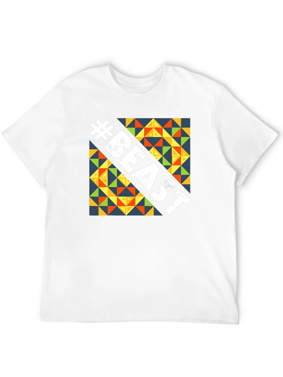 Beast Graphic Tee - Bold Geometric Design product image 11