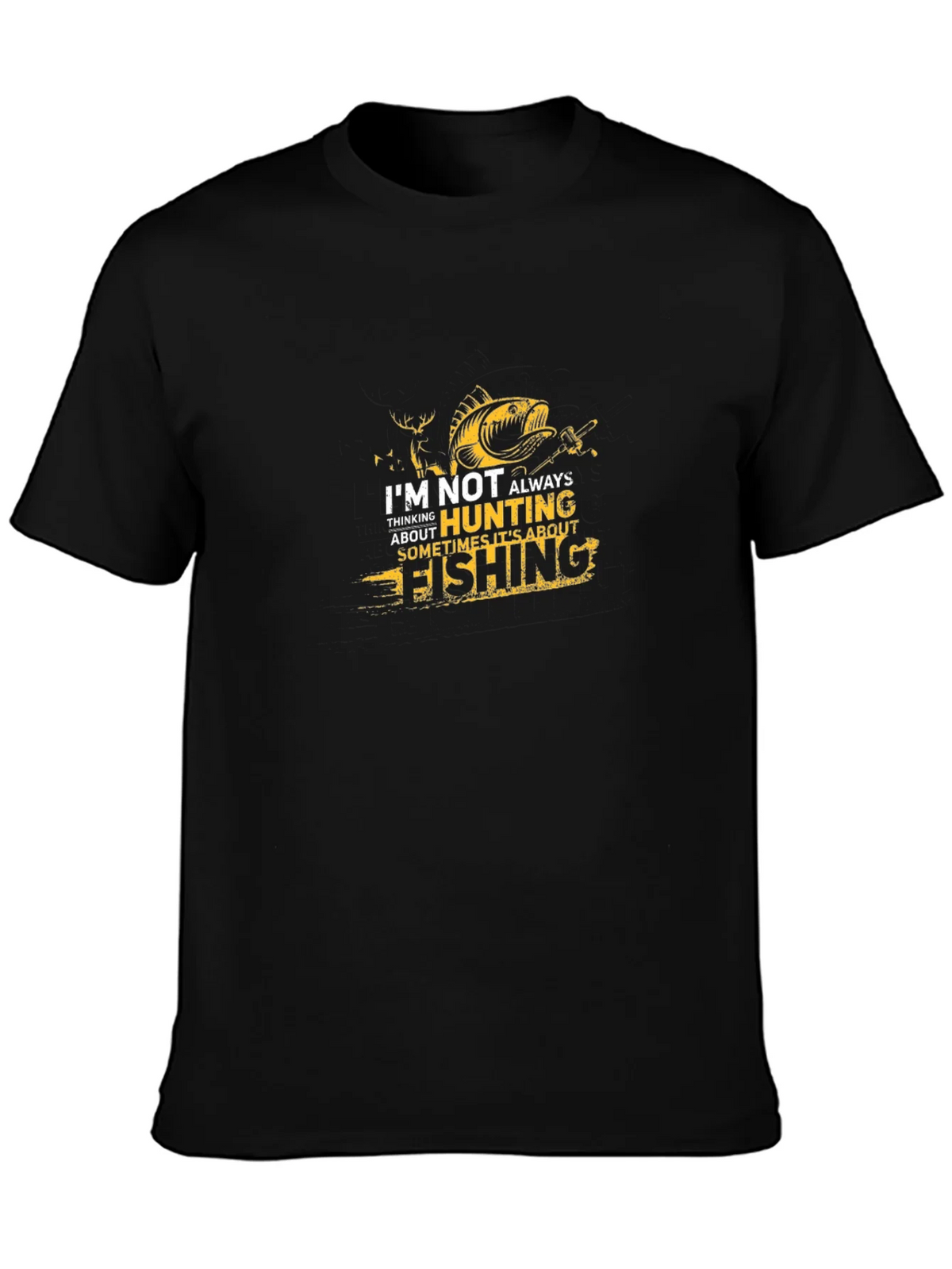 Hunting & Fishing Graphic T-Shirt product image 3