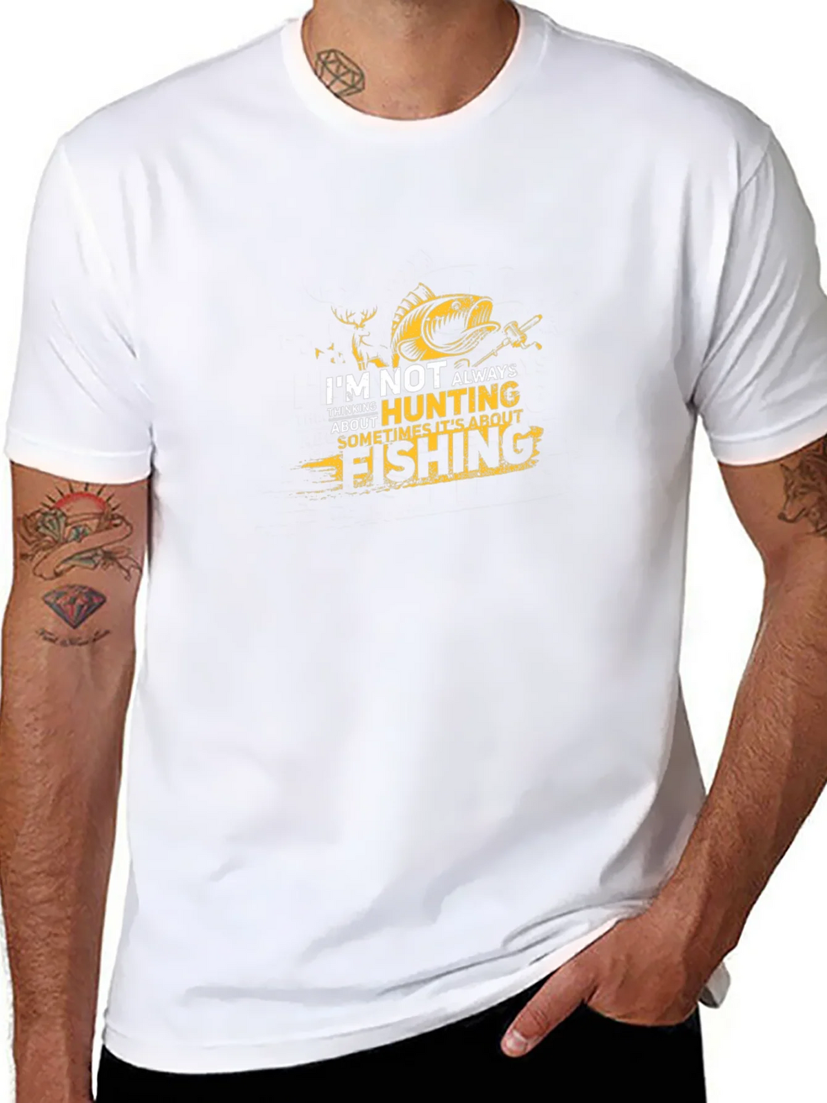 Hunting & Fishing Graphic T-Shirt product image 7