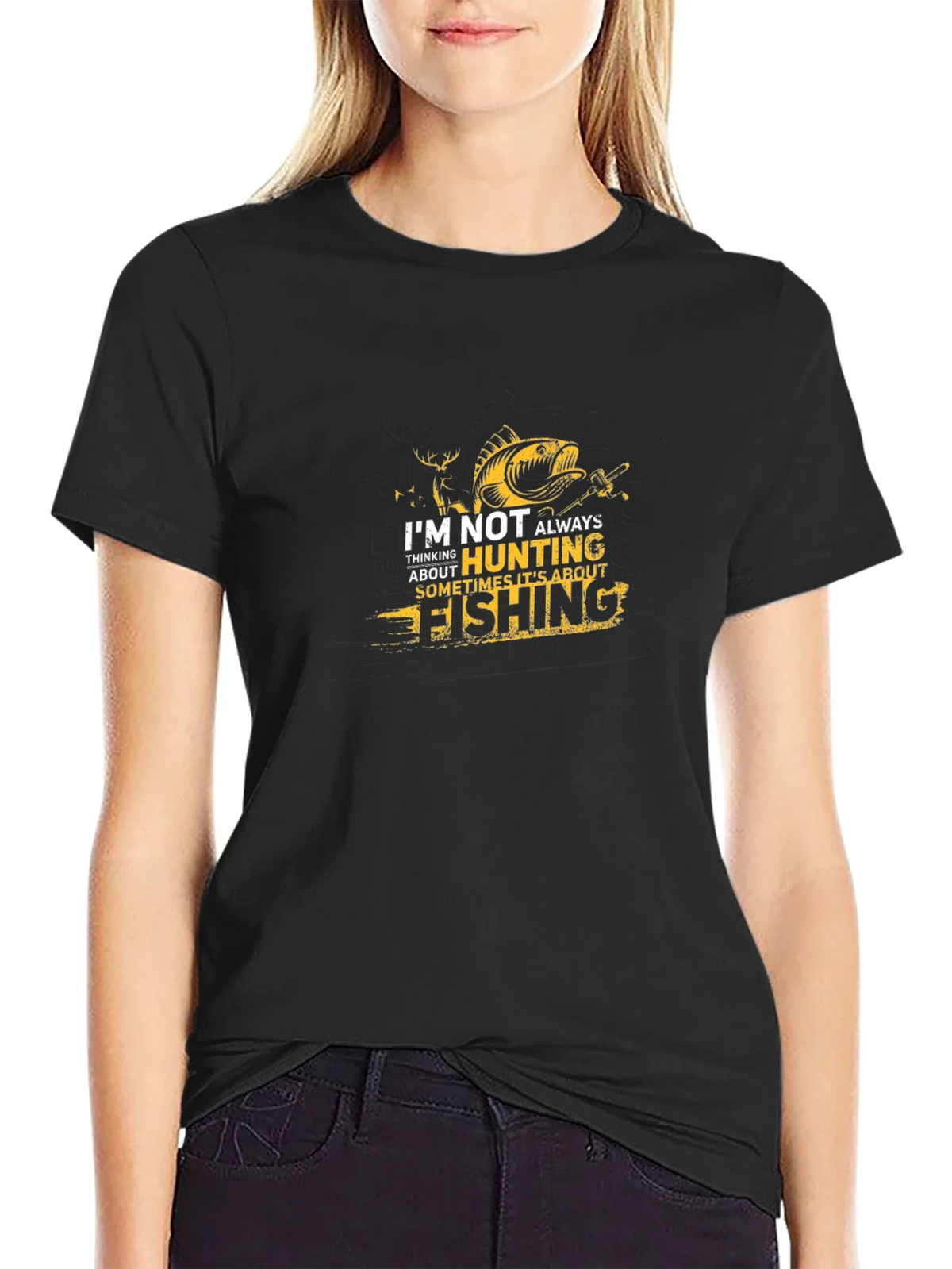 Hunting & Fishing Graphic T-Shirt product image 2