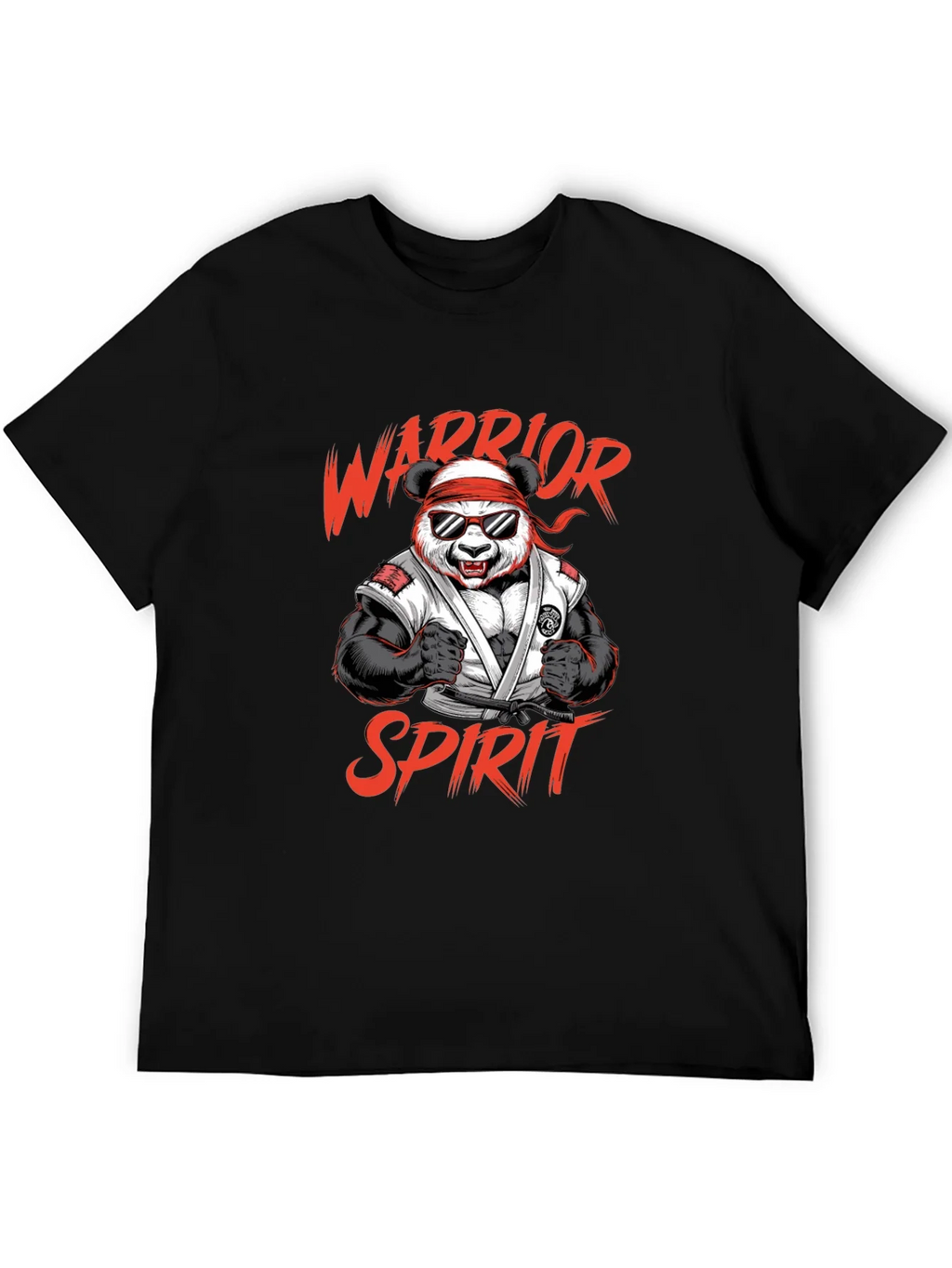 Warrior Panda Spirit Graphic T-Shirt product image 5