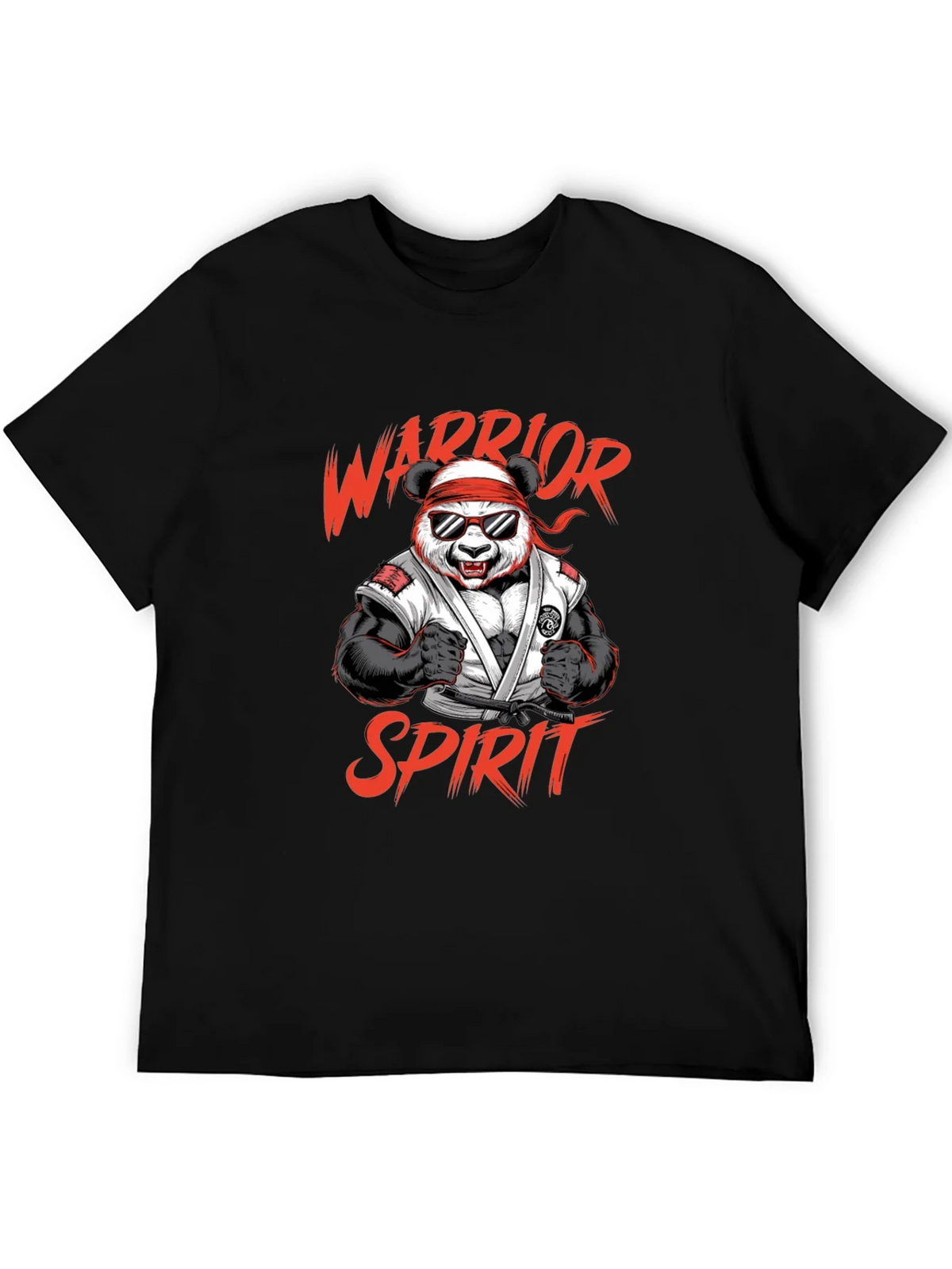Warrior Panda Spirit Graphic T-Shirt product image 5