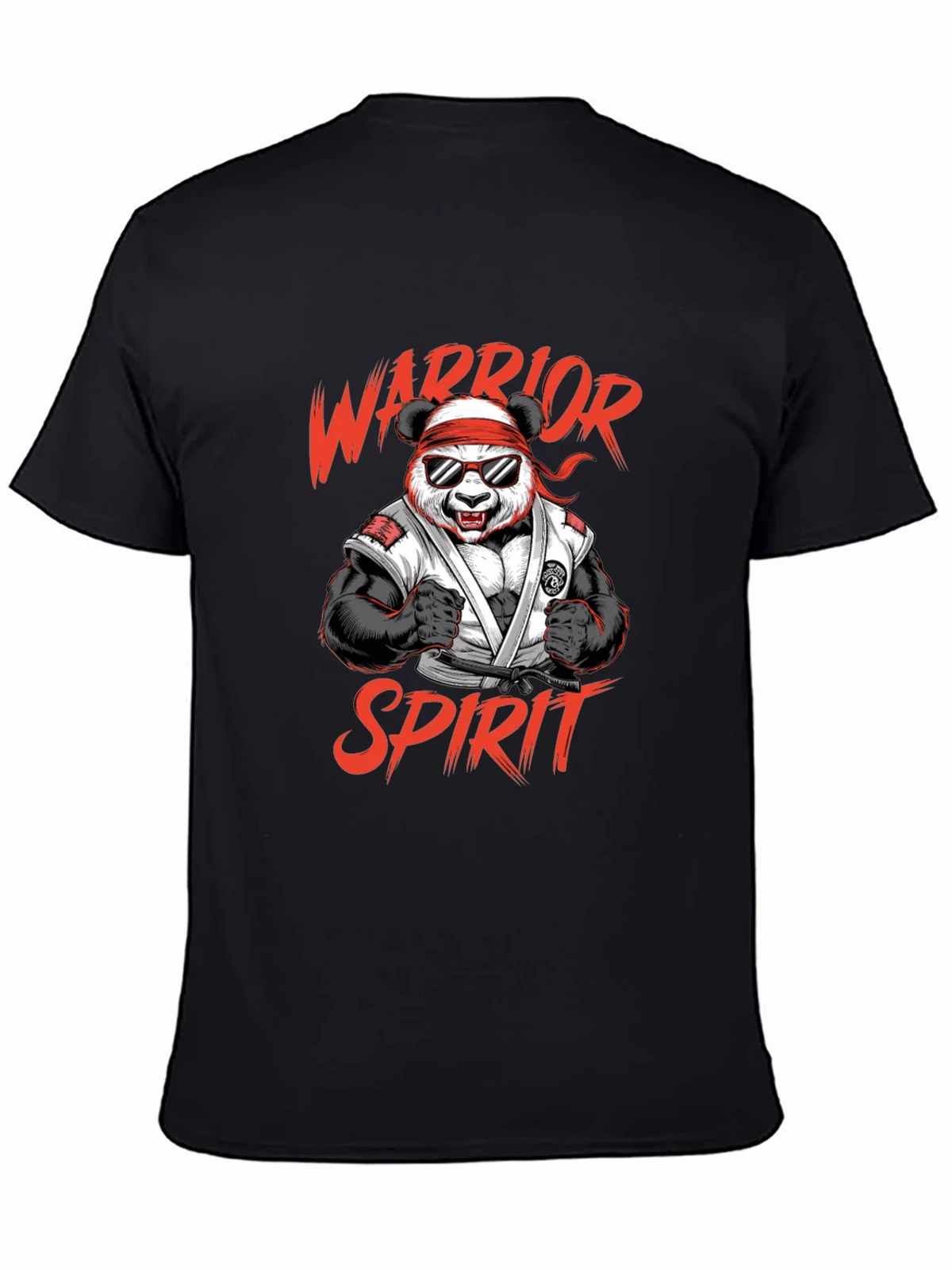 Warrior Panda Spirit Graphic T-Shirt product image 4