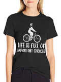 Life is Full of Important Choices T-Shirt product image 1