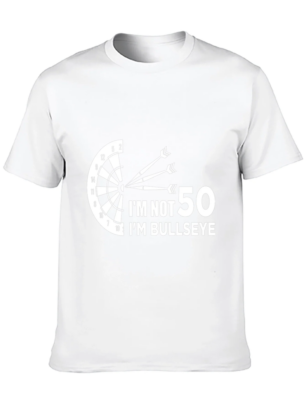 Funny Darts T-Shirt - Im Not 50 Im Bullseye product image 9