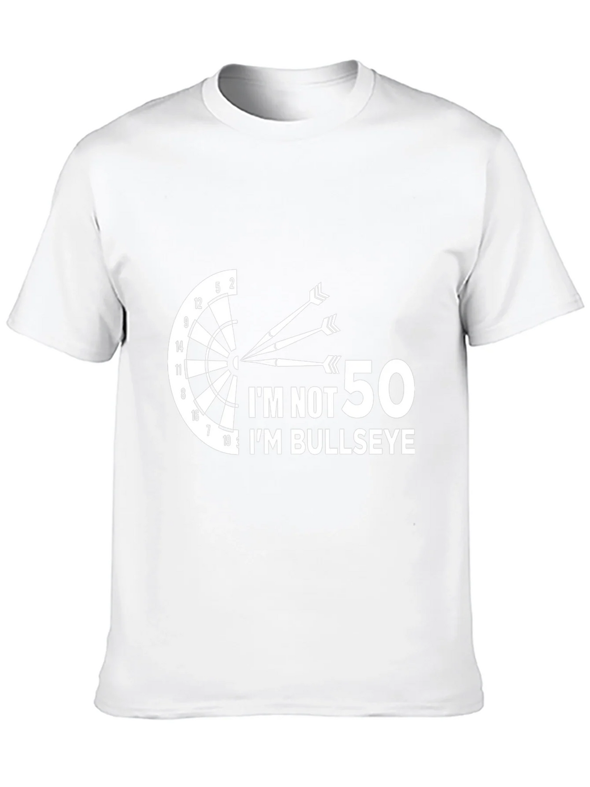Funny Darts T-Shirt - Im Not 50 Im Bullseye product image 9