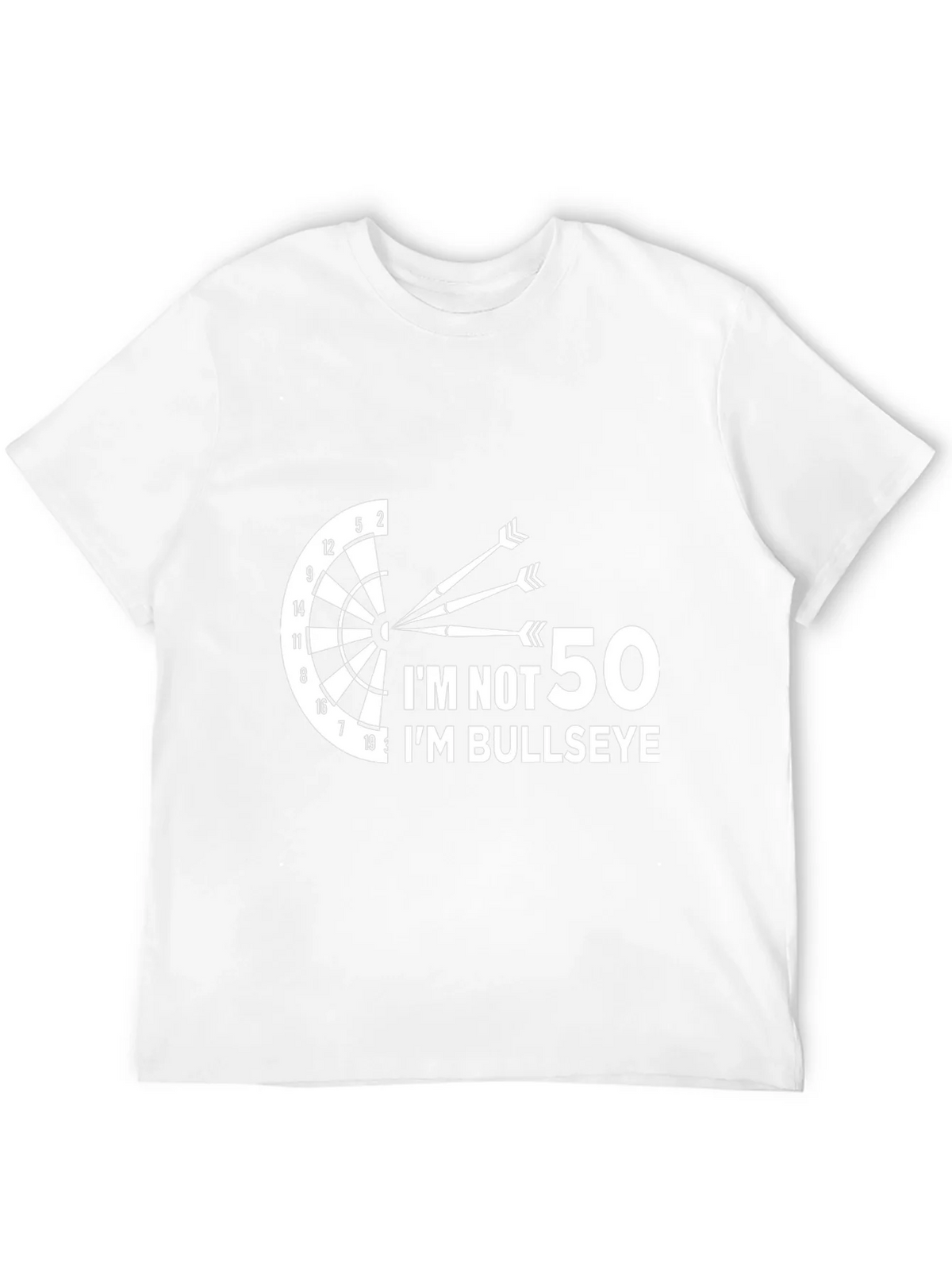 Funny Darts T-Shirt - Im Not 50 Im Bullseye product image 11