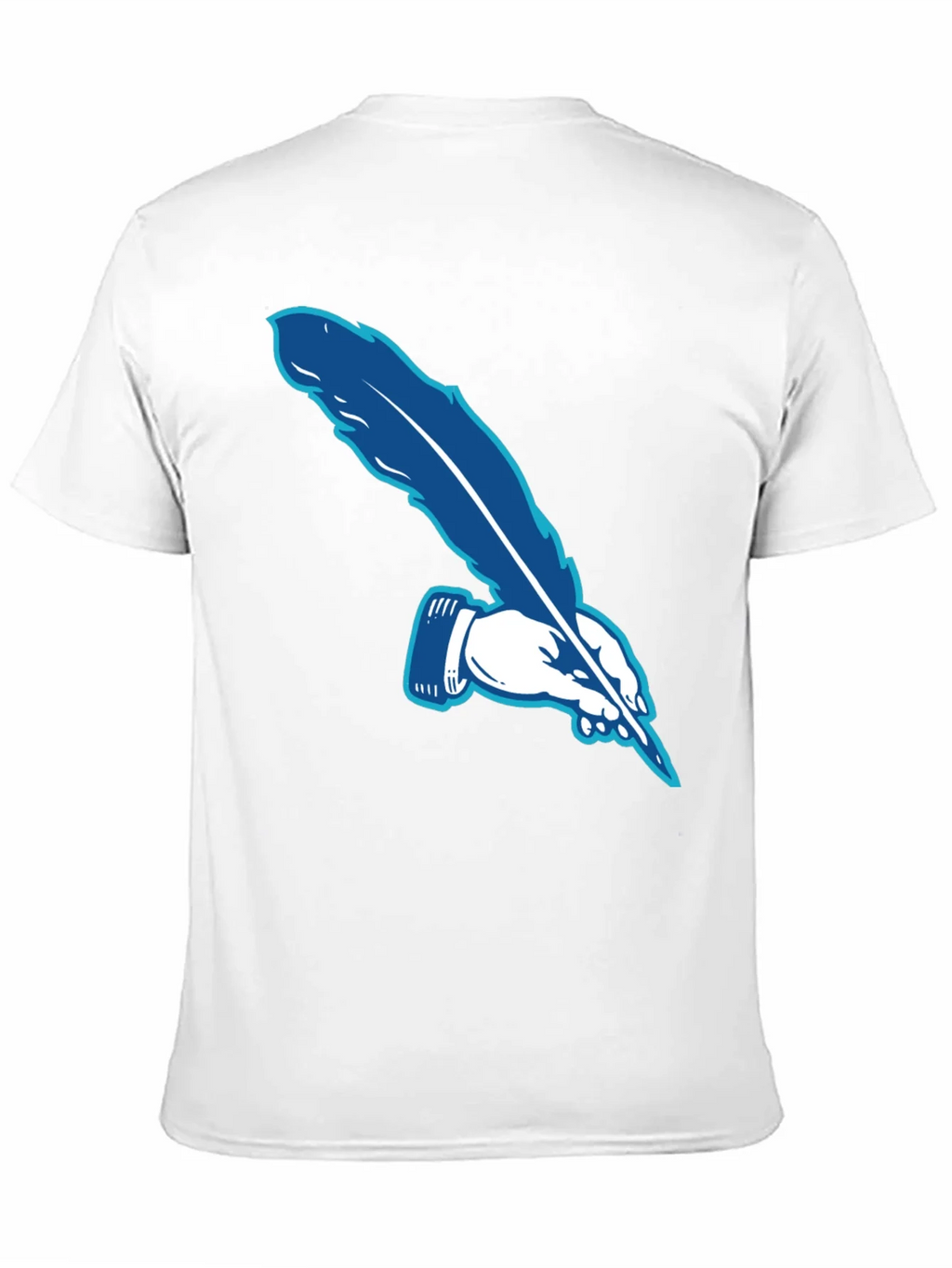 Feather Pen Graphic Tee - Stylish & Unique product image 6