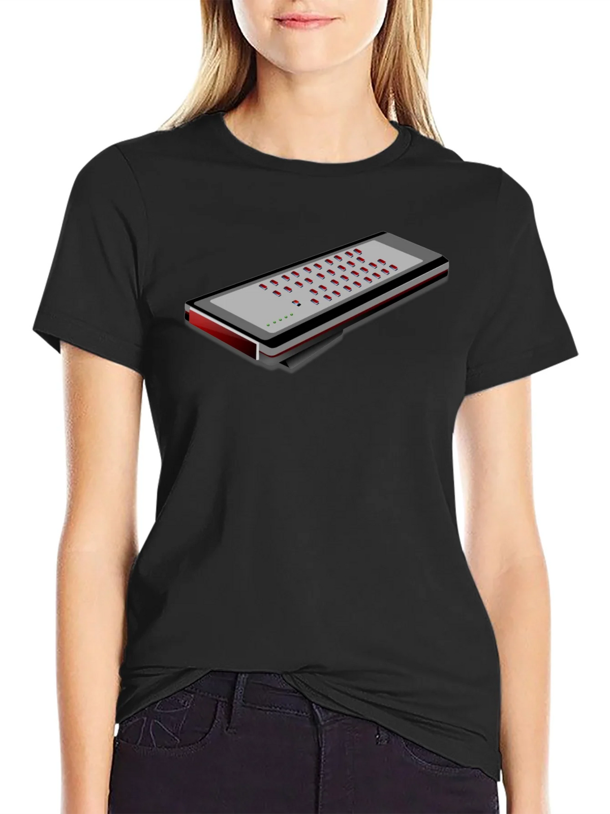 Novelty Theremin T-Shirt - Musical Instrument Design product image 2