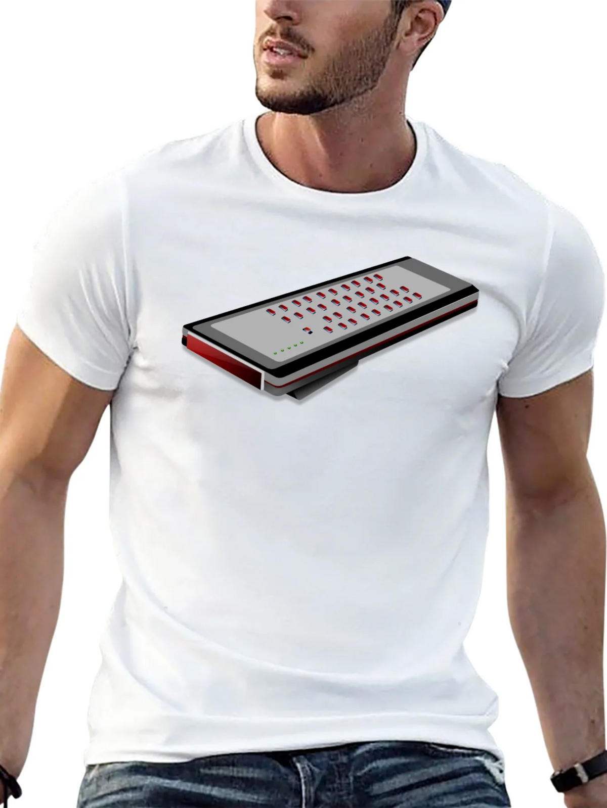 Novelty Theremin T-Shirt - Musical Instrument Design product image 12