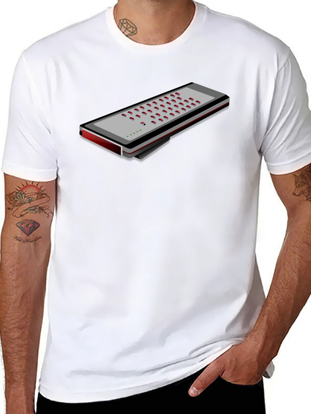 Novelty Theremin T-Shirt - Musical Instrument Design product image 7