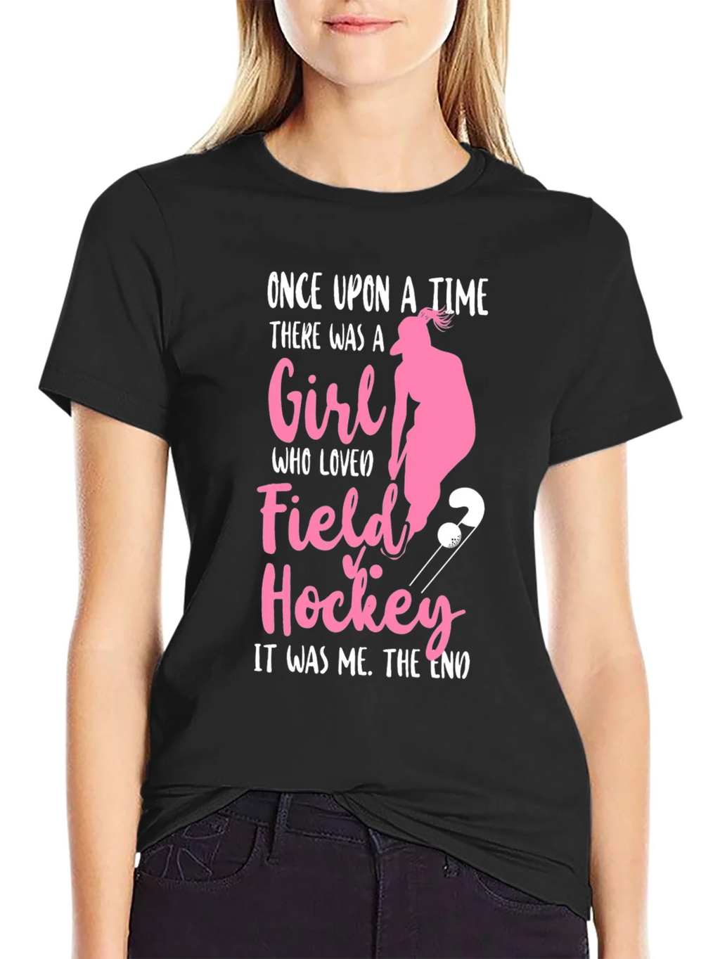 Field Hockey Girls T-Shirt - Once Upon A Time Tee product image 1