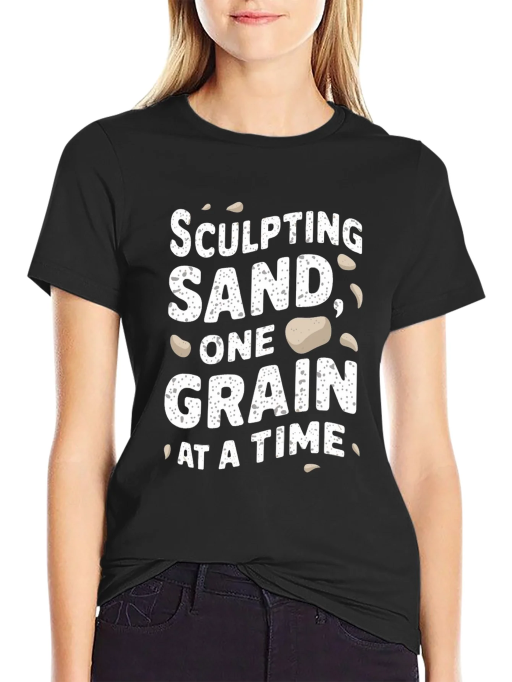 Sculpting Sand T-Shirt - Funny Beach Vacation Tee product image 2