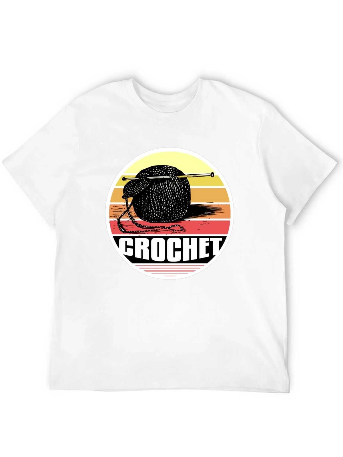 Crochet Yarn Ball Graphic Tee product image 10