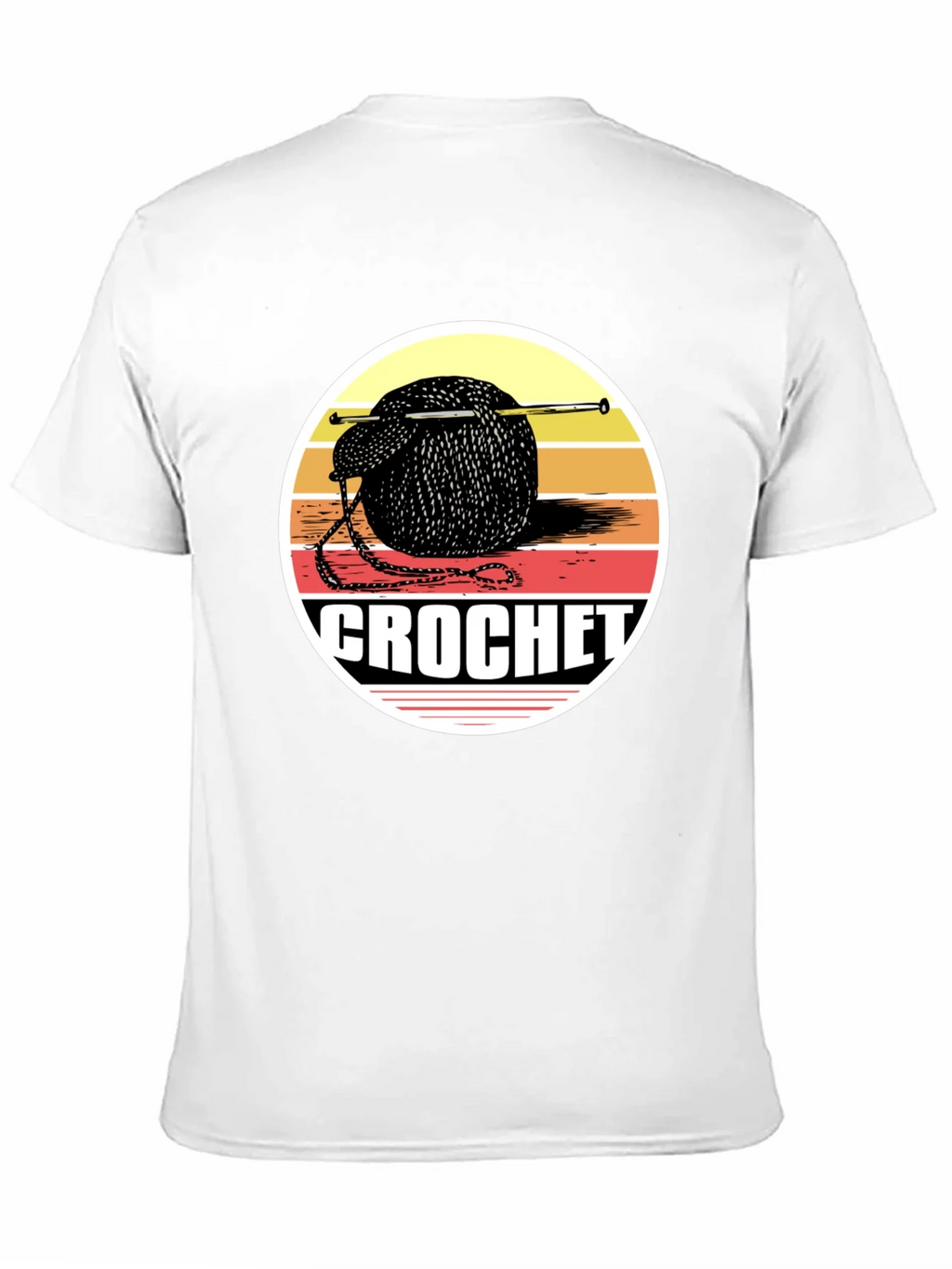 Crochet Yarn Ball Graphic Tee product image 9