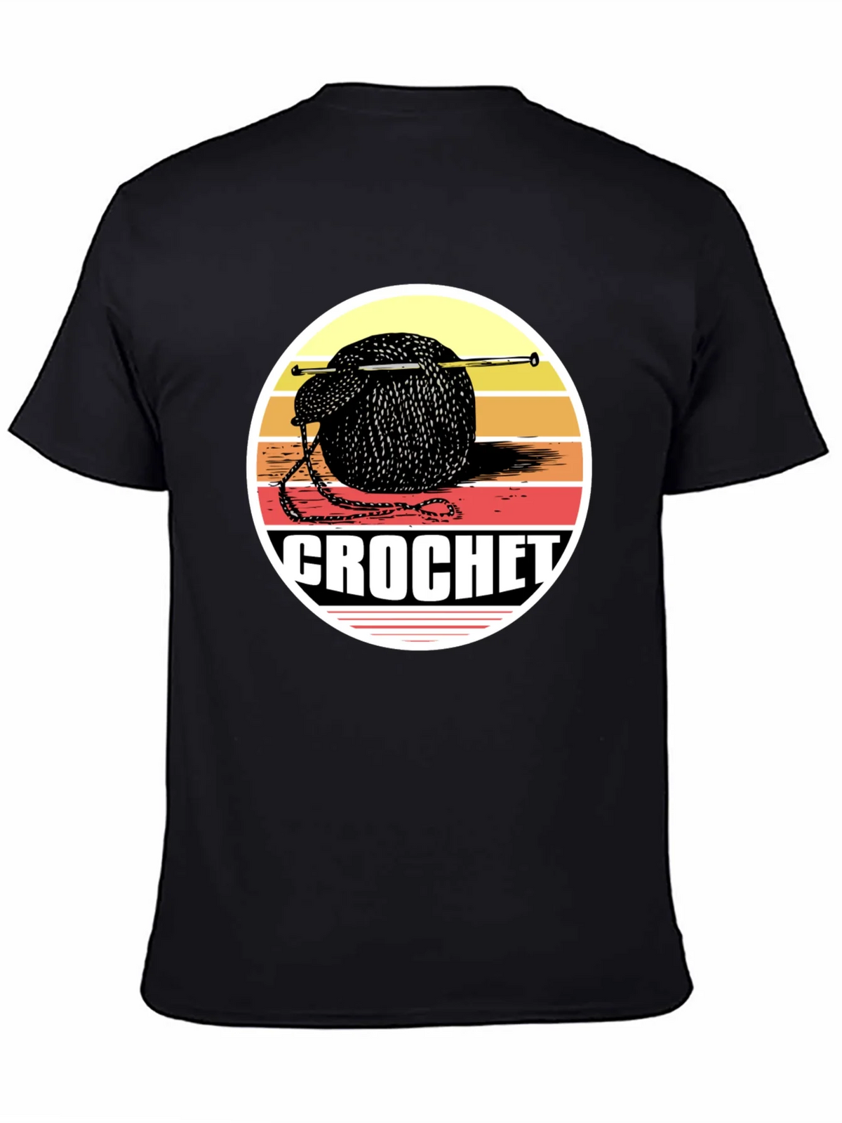 Crochet Yarn Ball Graphic Tee product image 4