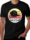 Crochet Yarn Ball Graphic Tee product image 1
