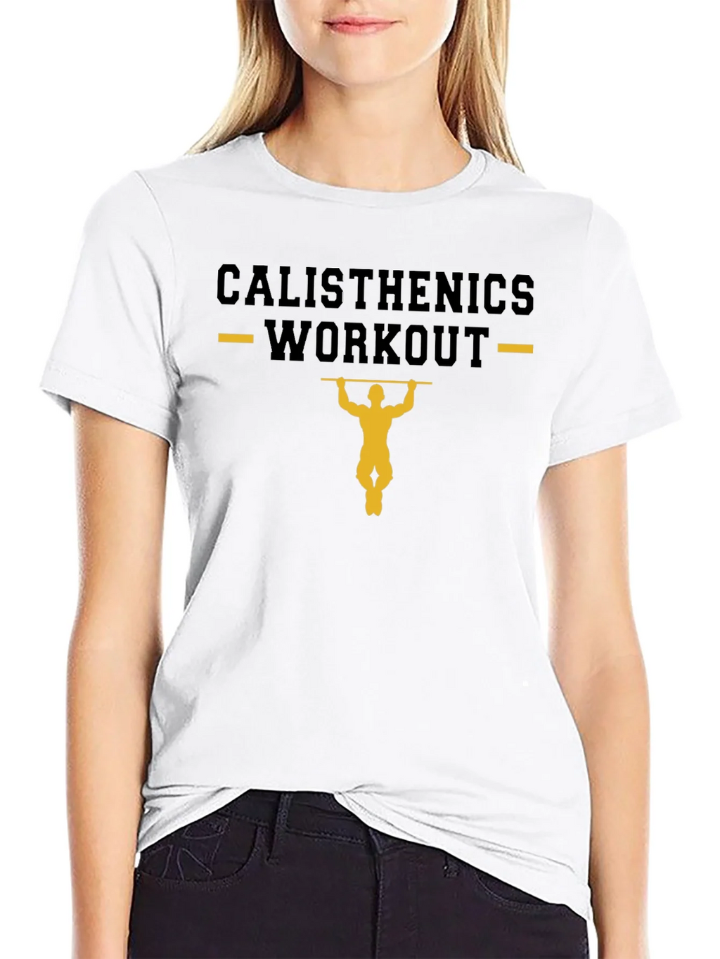 Calisthenics Workout Black T-Shirt product image 8