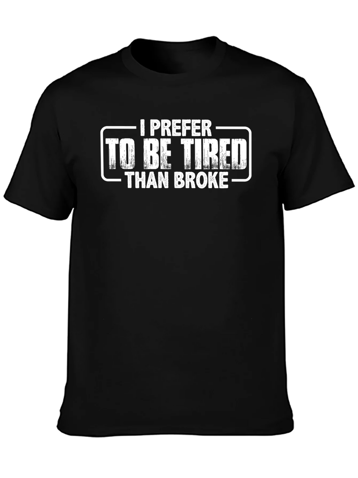 Tired Than Broke Graphic Tee product image 3