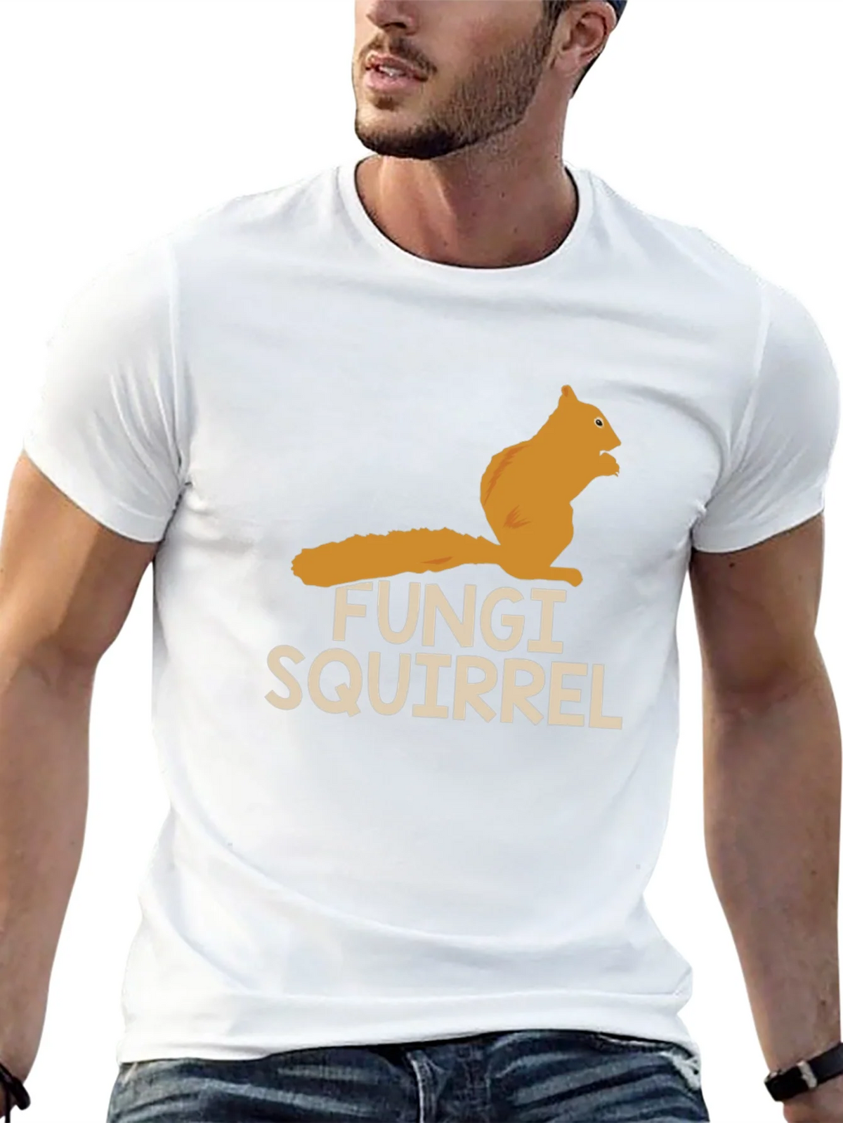 Fungi Squirrel Graphic Tee - Soft Cotton Blend product image 12