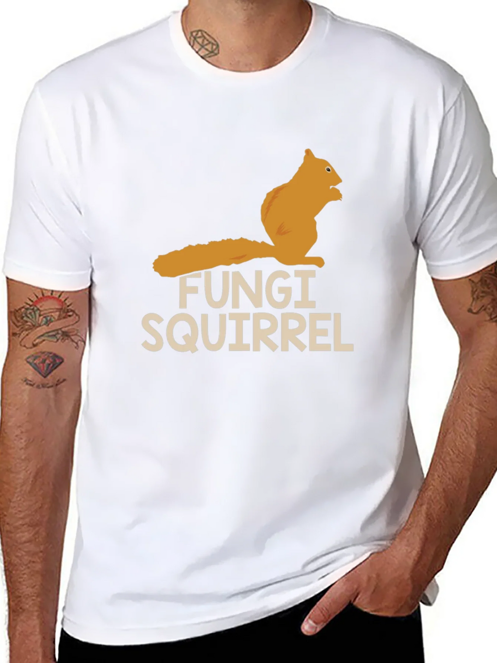 Fungi Squirrel Graphic Tee - Soft Cotton Blend product image 7