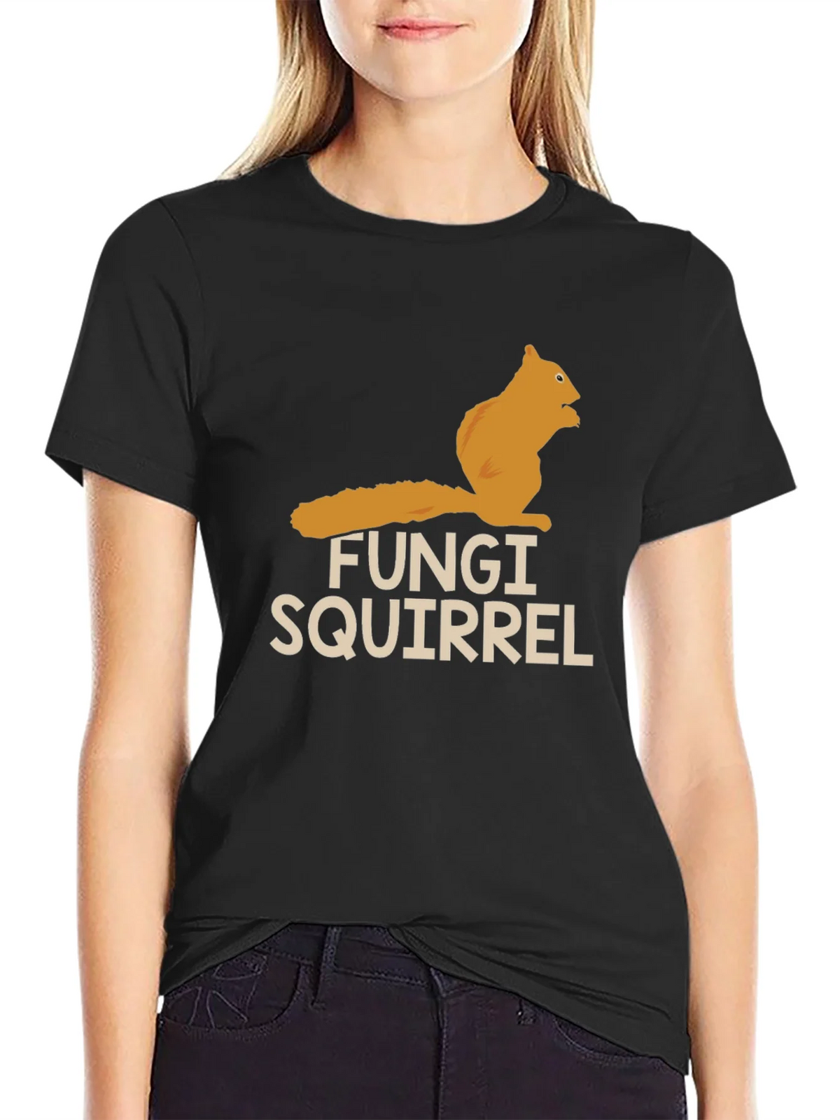Fungi Squirrel Graphic Tee - Soft Cotton Blend product image 2