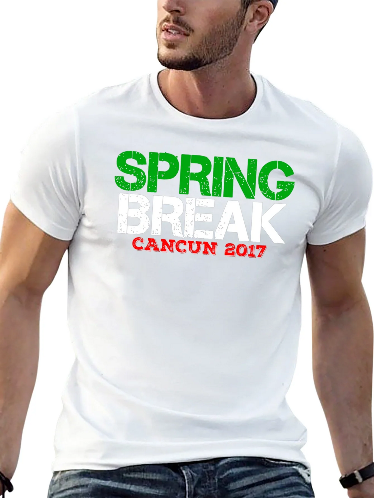 Spring Break Cancun 2017 Graphic T-Shirt product image 6