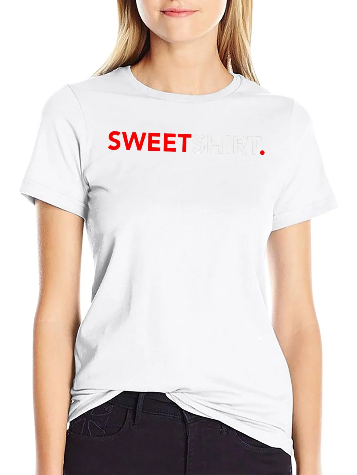 Sweetshirt Graphic Tee - Stylish Black T-Shirt product image 8