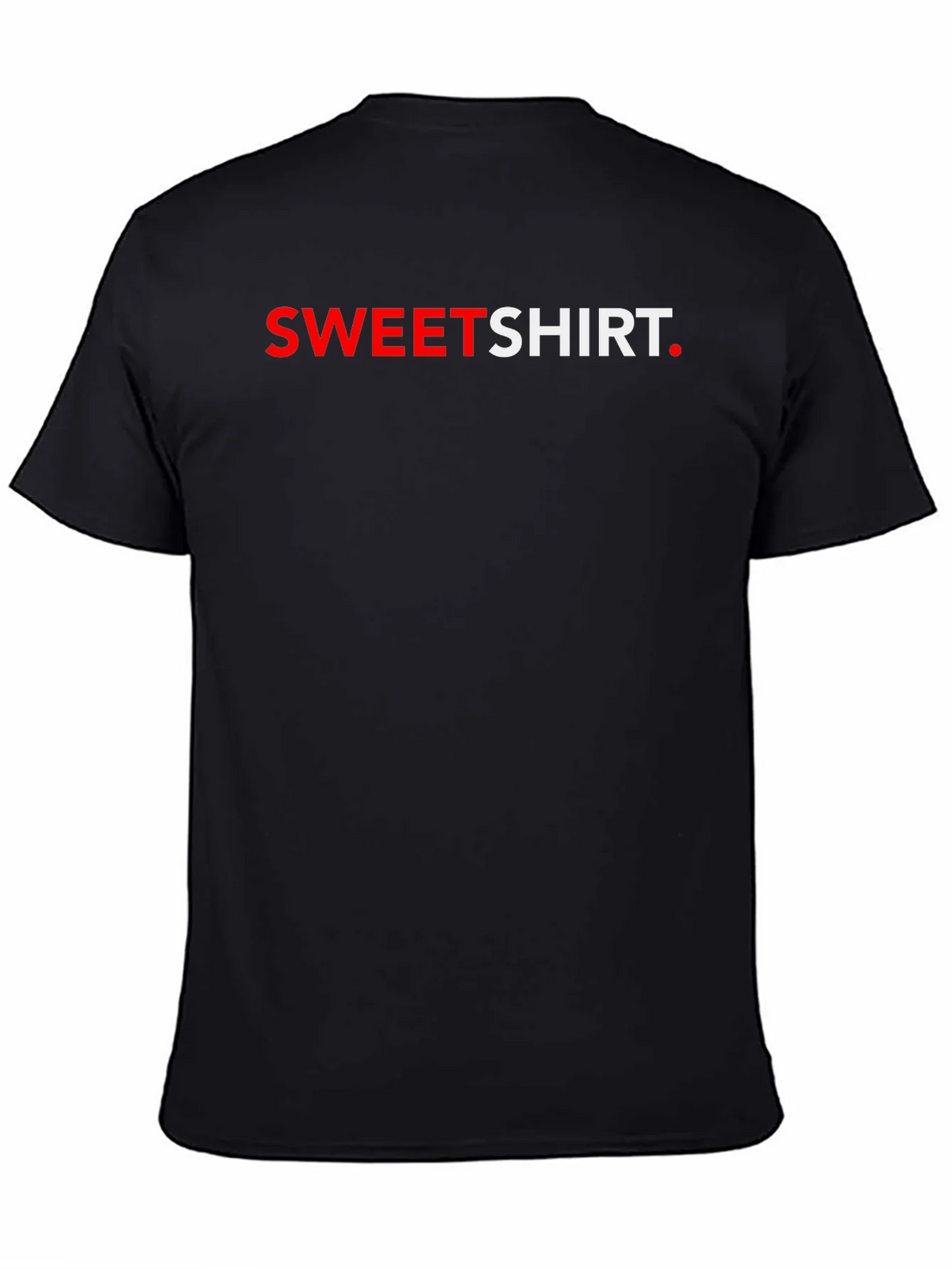 Sweetshirt Graphic Tee - Stylish Black T-Shirt product image 4